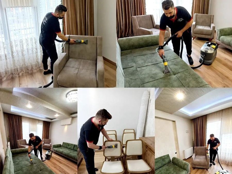 AquaWax Sofa Reinigung