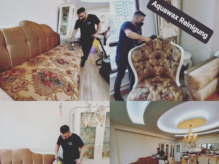 AquaWax Sofa Reinigung