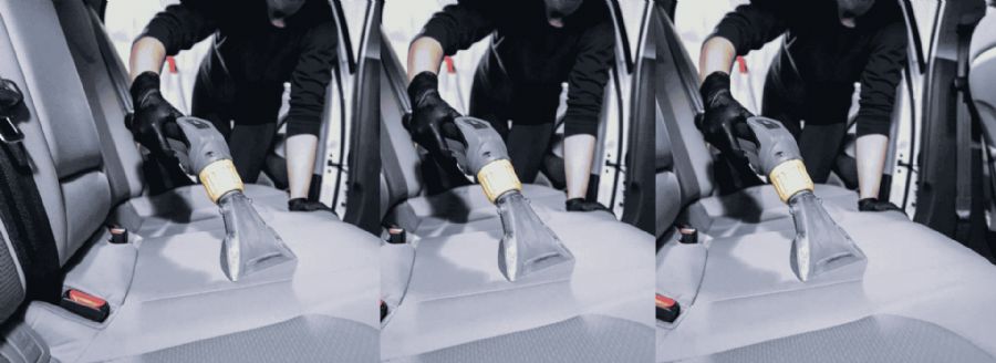 Autositz Reinigung