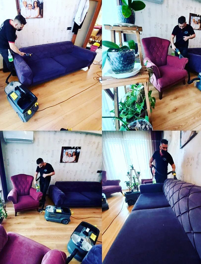 AquaWax Sofa Reinigung